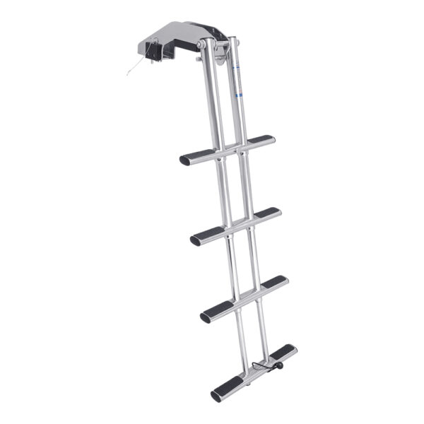 316 SS Telescoping Dive Door Ladder with Mount Plate